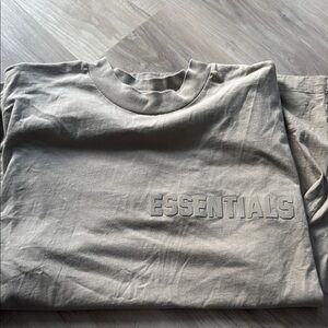 Essentials Beige T-Shirt